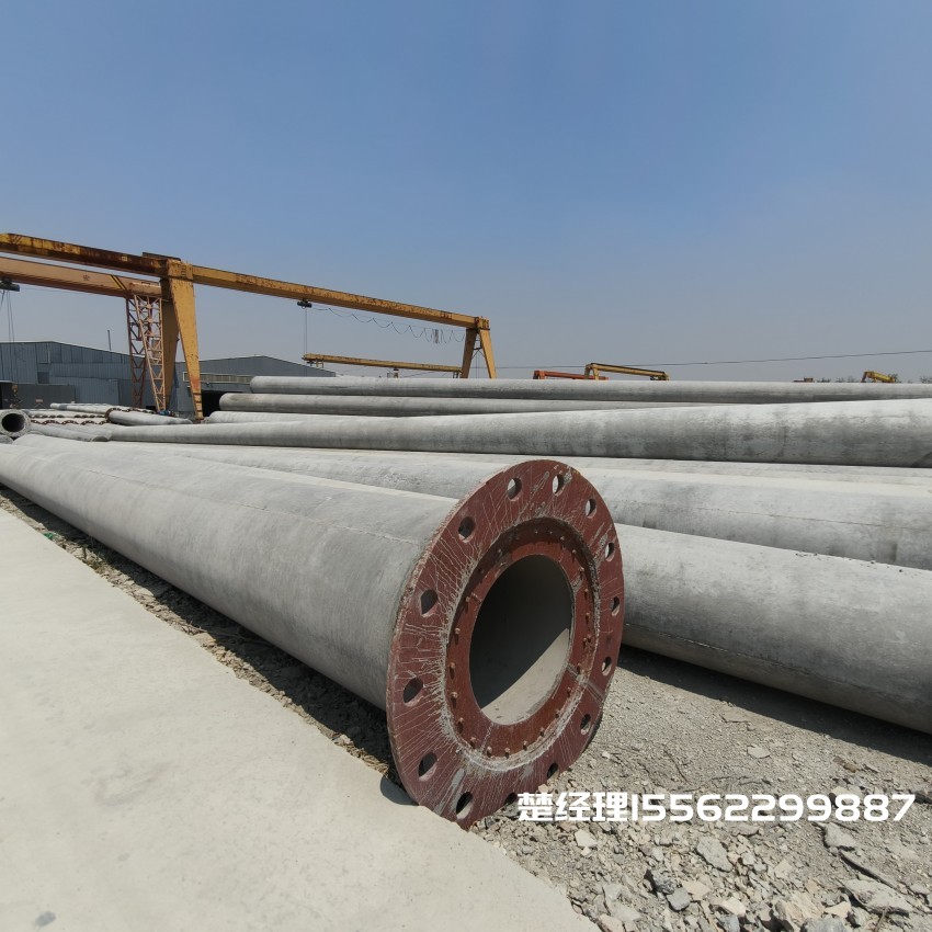 滨江12米无拉线电杆